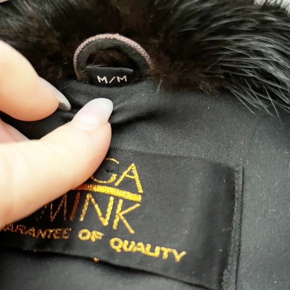 Saga Mink Fur Bomber - Picture 5 of 15